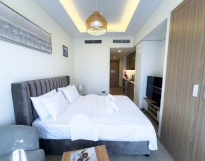 Downtown Delight: Cozy Studio Escape in Dubai